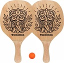 Деревянные ракетки, набор для пляжного тенниса, ракетки + мяч WAIMEA.