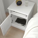 IKEA SONGESAND Nočný stolík biely 42x40 cm Výška nábytku 55 cm