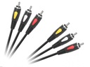 КАБЕЛЬ 3 x RCA - 3 x RCA CINCH 1,8 м Eco-Line 4273