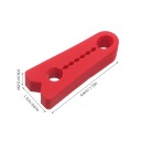 20Pcs Red Silicone Soundproof Door Lock Pads - Car Noise Dampening Buffers фото 14