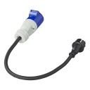 АДАПТЕР CEE 16A 230V ФІШКА KEMPINGAS 40CM PROPLUS  (17813935949) фото min 11