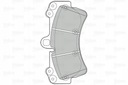 PADS BRAKE VALEO 302043 