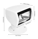 ФАРА 12V 100W LED (СВІТЛОДІОД) ДИСТАНЦІЙНИЙ ГАЛОГЕН IP66 DO LODZI JACHTU АВТО MARINE  (17530881480) фото min 7
