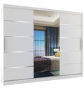 Шкаф-купе с зеркалом ЯЩИКИ 232 см