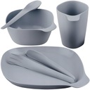 ПРАКТИЧЕСКИЕ ТУРИСТИЧЕСКИЕ СТОЛОВЫЕ ПРИБОРЫ, КРУЖКА, ЧАША, ТУРИСТИЧЕСКИЙ НАБОР 6 шт.