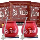 Набор Yerba Mate на двоих Matero El Fuego 3x50