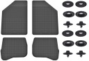 КИЛИМКИ РЕЗИНА + СТОПЕРИ DO: TOYOTA COROLLA E11 ХЕТЧБЕК (1997-2001)  (18280486396) фото min 13