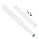 10x АМОРТИЗАТОР МЕБЕЛЬНЫЙ НАКОНЕЧНИК НАЖМИТЕ ДЛЯ ОТКРЫТИЯ БЕЛЫЙ - РЕЗИНОВЫЙ КОНЕЦ LB