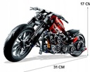 KLOCKI technic HARLEY motor MOTOCYKL 378 szt Rodzaj Jeżdżące