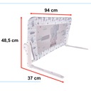 Barierka ochronna bramka osłonka do łóżka 90cm słonik Marka Ikonka