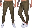 MĘSKIE BOJÓWKI SPODNIE ELASTYCZNE JOGGERY JAKOŚĆ