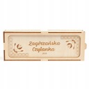 TOLLTARTÓ FA DOBOZ GRAVÍROZÁS LOGÓ AJÁNDÉK Típus fa