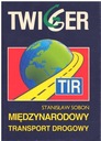 Soboń MIĘDZYNARODOWY TRANSPORT DROGOWY Twigger