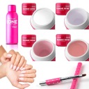 Набор из 4 кистей для строительного геля Silcare Base One