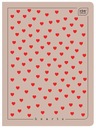 Блокнот А5/60 Grid 70г UV Hearts Heart Interprint