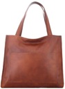 Кожаная сумка-шоппер из натуральной кожи Vera Pelle