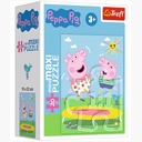 Puzzle 20 miniMAXI Świnka Peppa 20 elementów Peppa Pig 3+ Trefl 21125