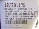 KANGOO II VANNE EGR 8200561269 1,5DCI 8200282945 H8200282945 8200729079photo 11