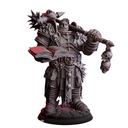 Брондар, фигурка клирика домена смерти DnD Pathfinder RPG