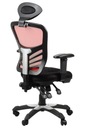 Otočná kancelárska stolička HG-0001H červená Kód výrobcu HG-0001H/CZERWONY