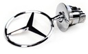 W205 C КЛАСС ЗВЕЗДА НА КАПОТЕ ЭМБЛЕМА ХРОМ 3d