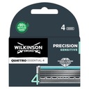 Náplne Wilkinson Quattro Essential Precision Sensitive Titanium čepele 4 ks