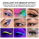 12 UV Fluorescenčné farebné Eyelinery Sada C Stav balenia originálne
