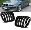 РЕШІТКИ РЕШІТКА РЕШІТКА РАДІАТОРА ЧОРНИЙ БЛИСК BMW E46 СЕДАН TOURING ПЕРЕД РЕСТАЙЛОМ 1998-2001  (17263398541) фото min 7