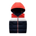 PIKOWANY BEZRĘKAWNIK DLA CHŁOPCA KAPTUR KAMIZELKA