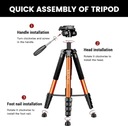 TRIPOD VICTIV NT72 STATYW DO APARATU TELEFONU WYSUWANY STATYW PRZENOŚNY EAN (GTIN) 0000992985705