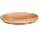 Подставка для горшка глиняная HM PIASEK 20см - блюдце светлая терракота