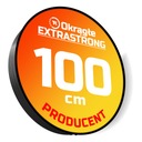 Круглый светодиодный короб EXTRA STRONG 1-сторонний 100см