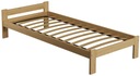 Кровать деревянная сосновая 90 НАБА ДУБ MAGNAT FRAME