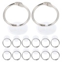 ПОТОЛОЧНЫЙ КРЮЧОК ДЕКОР ВЕШАЛКИ ДЛЯ ОДЕЖДЫ БЕЛЫЕ 20 КОМПЛЕКТОВ