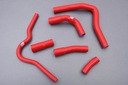 шланги радиатора YAMAHA YZF R1 2004 - 2006 красный