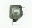 PISTON 2T 50CCM (40MM) (SW.12MM) JEU PEUGEOT BUXY AIR ANHphoto 7