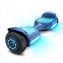 Электрический скейтборд Hoverboard GYROOR G11 BLUE Led Bluetooth Приложение