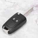 ЧОРНИЙ 2 КНОПКИ FLIP CAR KEY FOB CASE SHELL АКСЕСУАР ZAMIENNE 21  фото 6