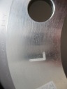 DISQUE ACIER PORSCHE GT4 981 98135140580 GAUCHEphoto 10