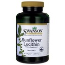 SWANSON Sunflower Lecithin Slnečnicový lecitín 90 gélových kapsúl Hmotnosť (s balením) 0.41 kg