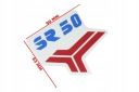 SIMSON SR50 RED STICKER ORG DDR U
