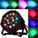 ЦВЕТНОЙ ОТРАЖАТЕЛЬ ДИСКО СВЕТОДИОДНЫЙ ЛАЗЕРНЫЙ ПРОЕКТОР ДЛЯ ВЕЧЕРИНКИ RGB DMX 18 Вт
