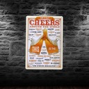 Металлический знак, жестяной плакат, винтажный таверна, бар, кофе 8