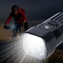 Велосипедный фонарь передний, белый, сильный, 2000лм, аккумуляторный, для велосипеда с рулем