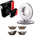 ПЕРЕДНИЕ ДИСКИ+КОЛОДКИ VW BORA GOLF IV V POLO 9N