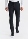 Черный мужской костюм Slim Fit куртка и брюки PAKO LORENTE 176/92/52
