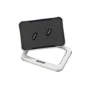 2x Valve Cap Lightweight Titanium Alloy Bike Tire Valve Stem Caps AV Black