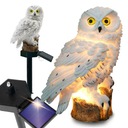 САДОВАЯ ЛАМПА OWL SOLAR, ВОДОНЕПРОНИЦАЕМАЯ, БОЛЬШОЙ СВЕТОДИОД