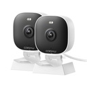 2 шт. БЕСПРОВОДНАЯ WIFI КАМЕРА НАРУЖНАЯ КРЫТАЯ IP 3MPX 2K АУДИО H.264