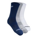 Теннисные носки Babolat, 3 пары, белый/темно-синий/серый 5UA1371 39-42 EU